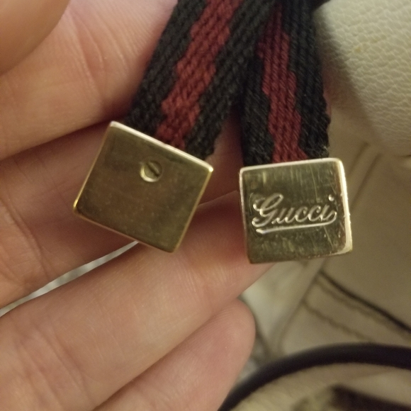 💌Gucci Off White Princy Boston Leather Handbag - Picture 14 of 15